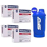 4x Megabol Testosterol 250 | 30 Kapseln je Packung (insg. 120 Stück) | für Muskelaufbau Body Building Kraftsport Training Fitnessanabol Testosteron (Megabundle)