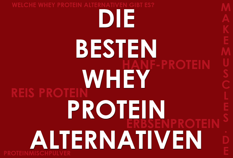 Die besten Whey Protein Alternativen